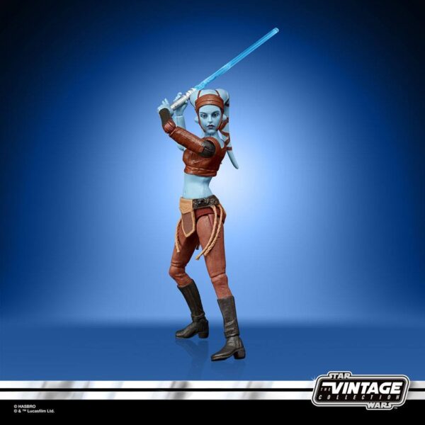Figura Aayla Secura Star Wars The Clone Wars Vintage Collection 2022 Hasbro