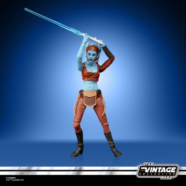 Figura Aayla Secura Star Wars The Clone Wars Vintage Collection 2022 Hasbro