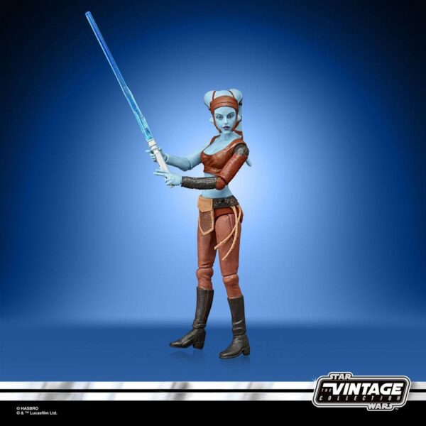 Figura Aayla Secura Star Wars The Clone Wars Vintage Collection 2022 Hasbro
