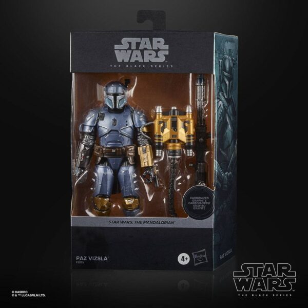 Figura Paz Vizsla Star Wars The Mandalorian Black Series Hasbro