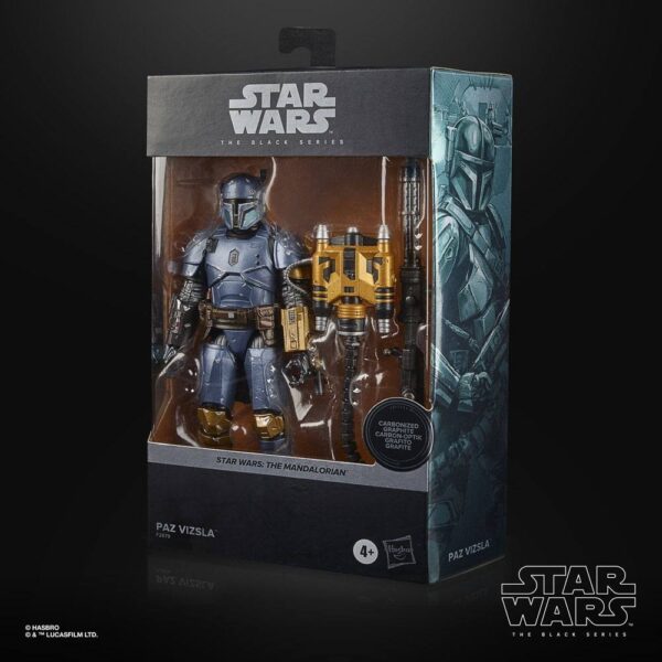 Figura Paz Vizsla Star Wars The Mandalorian Black Series Hasbro