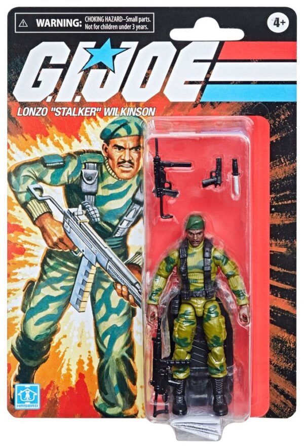 Figura Lonzo Stalker Wilkinson G.I. Joe Retro Collection Series 2021 Wave 2