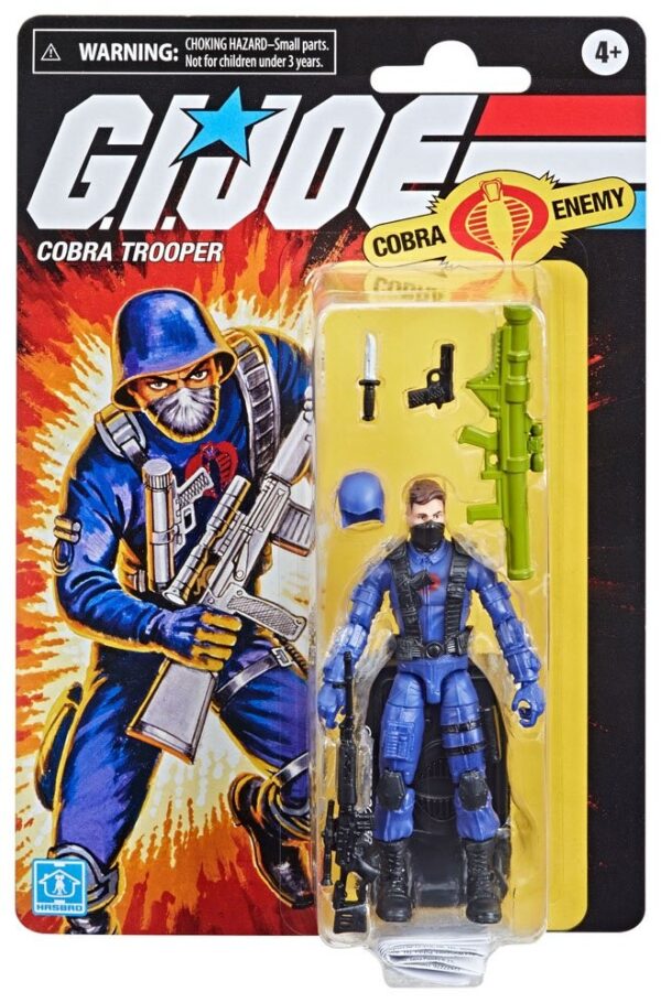 Pack 4 Figuras G.I. Joe Retro Collection Series 2021 Wave 3
