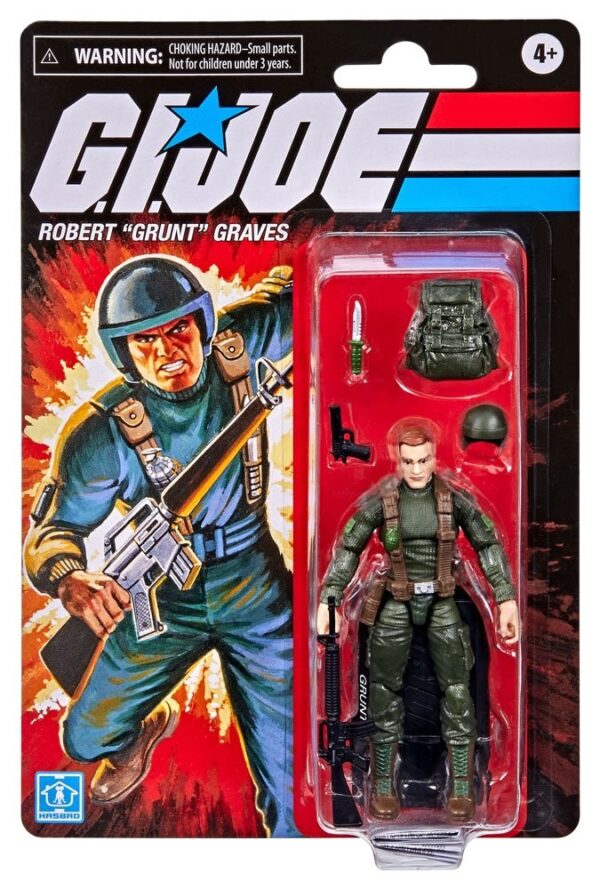 Pack 4 Figuras G.I. Joe Retro Collection Series 2021 Wave 3