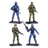 Pack 4 Figuras G.I. Joe Retro Collection Series 2021 Wave 3