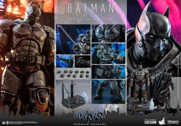 Figura Batman Arkham Origins XE Suit Hot Toys Escala 1:6