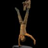 Figura Luke Skywalker y Yoda Dagobah Training Star Wars Escala 1:10 Attakus