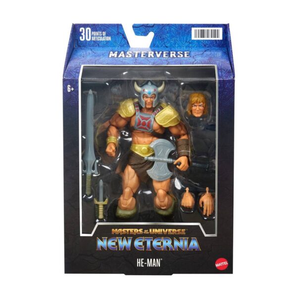 Figura Viking He-Man New Eternia Masterverse Masters del Universo Revelation