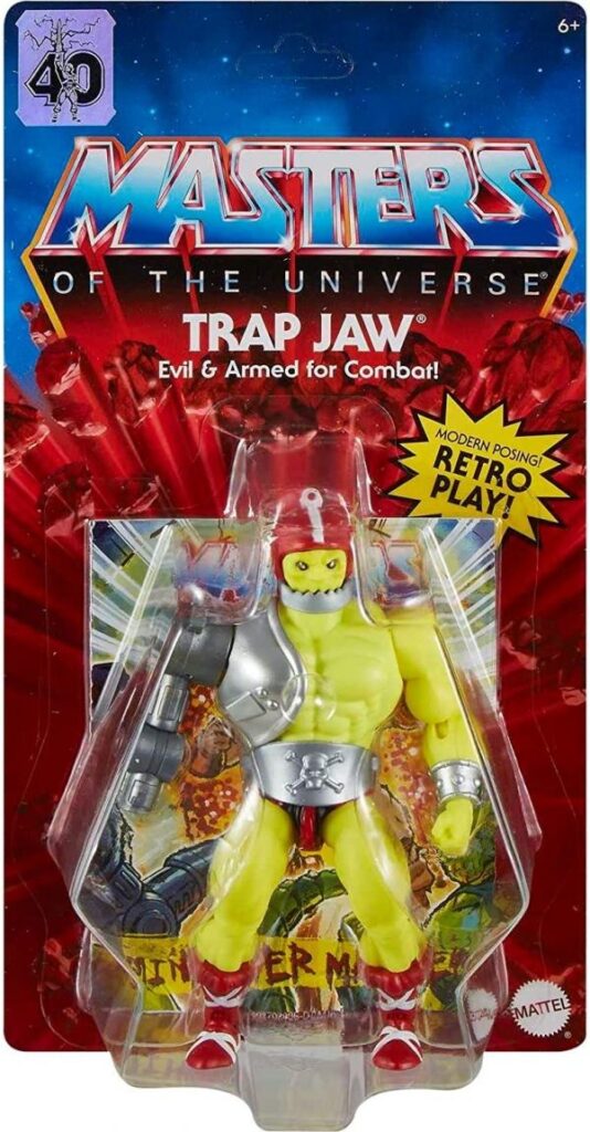 Figura Trap Jaw Mini Comic Masters Del Universo Origins Mattel