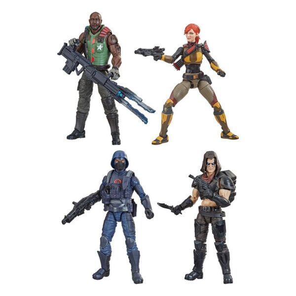 Set 4 Figuras G.I. Joe Classified Hasbro Wave 5 2021
