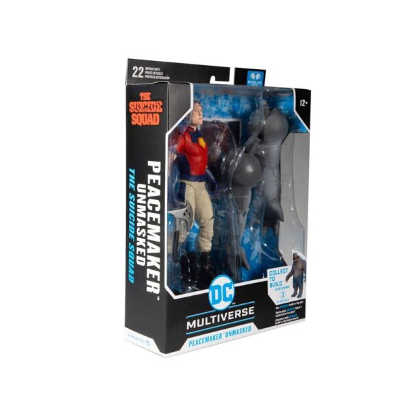 Figura Peace Maker (Unmasked) Suicide Squad Escuadrón Suicida DC Multiverse McFarlane Toys