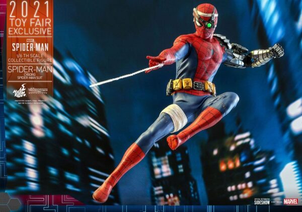 Figura Cyborg Spiderman Suit Videojuego Toy Fair Exclusive 2021 Hot Toys