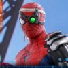 Figura Cyborg Spiderman Suit Videojuego Toy Fair Exclusive 2021 Hot Toys