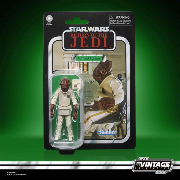 Figura Admiral Ackbar Star Wars Vintage Hasbro