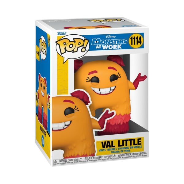 Figura Val Monsters At Work Disney Funko Pop 1114
