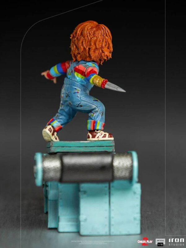 Estatua Chucky Muñeco Diabólico 2 Escala 1:10 Iron Studios