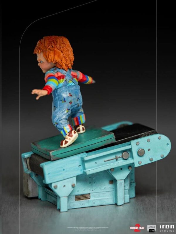 Estatua Chucky Muñeco Diabólico 2 Escala 1:10 Iron Studios
