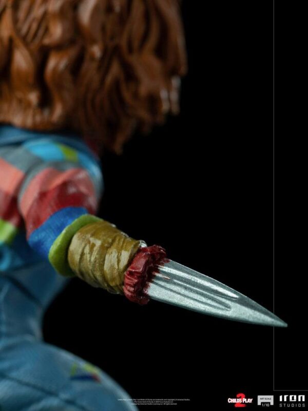 Estatua Chucky Muñeco Diabólico 2 Escala 1:10 Iron Studios