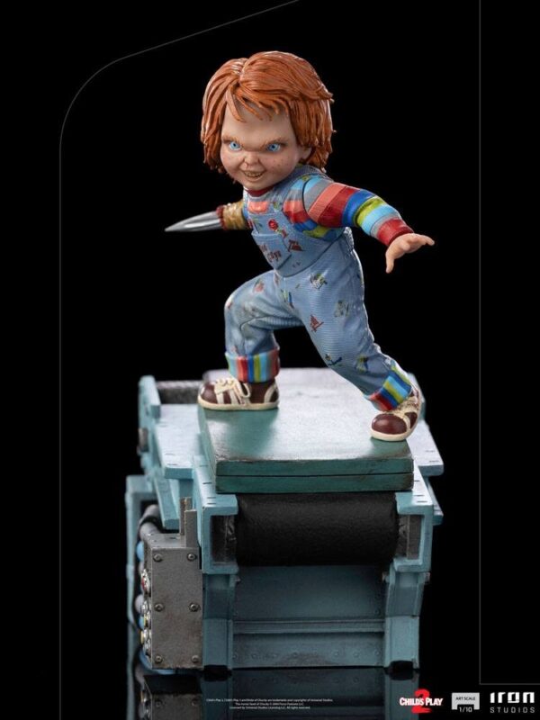 Estatua Chucky Muñeco Diabólico 2 Escala 1:10 Iron Studios