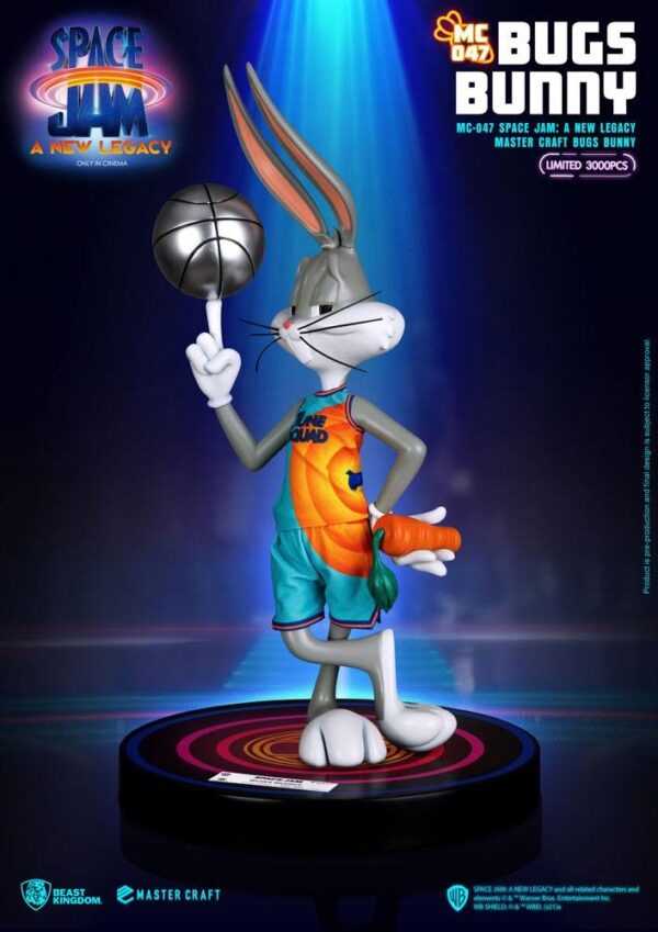 Estatua Bugs Bunny Space Jam A New Legacy Master Craft Beast Kingdom