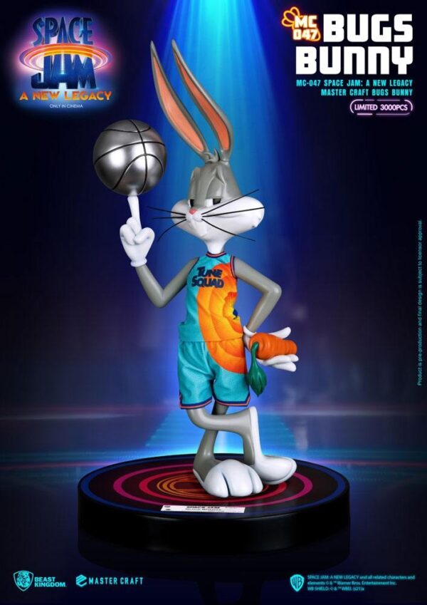 Estatua Bugs Bunny Space Jam A New Legacy Master Craft Beast Kingdom