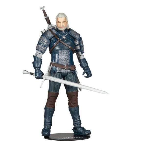 Figura Geralt De Rivia Viper Armor Teal Dye The Witcher III McFarlane Toys