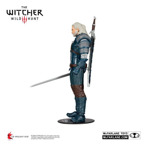 Figura Geralt De Rivia Viper Armor Teal Dye The Witcher III McFarlane Toys