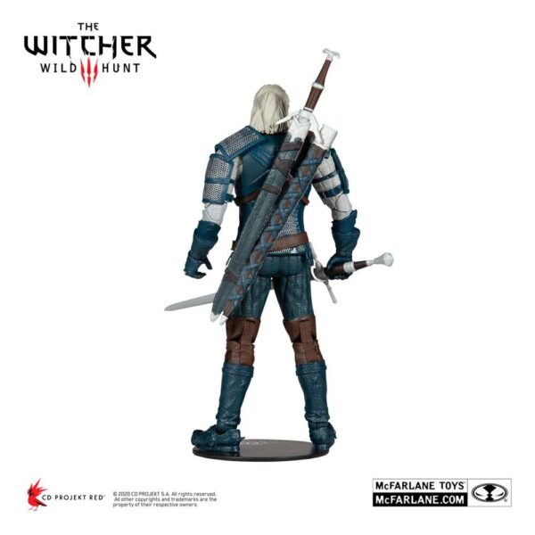 Figura Geralt De Rivia Viper Armor Teal Dye The Witcher III McFarlane Toys