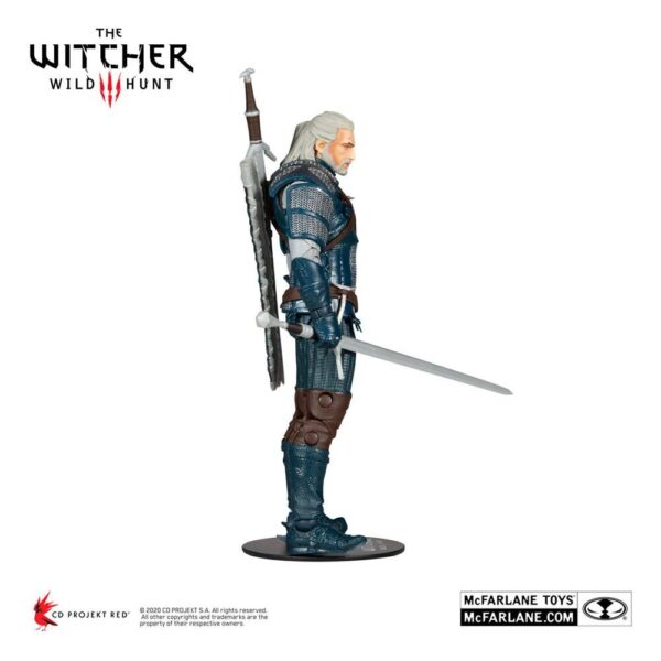 Figura Geralt De Rivia Viper Armor Teal Dye The Witcher III McFarlane Toys