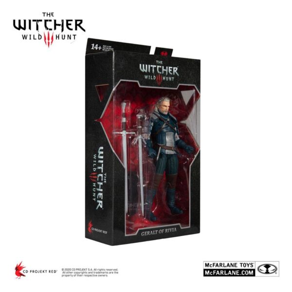 Figura Geralt De Rivia Viper Armor Teal Dye The Witcher III McFarlane Toys