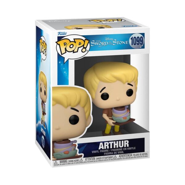 Figura Arthur Merlín El Encantador Buddy POP Funko 1099