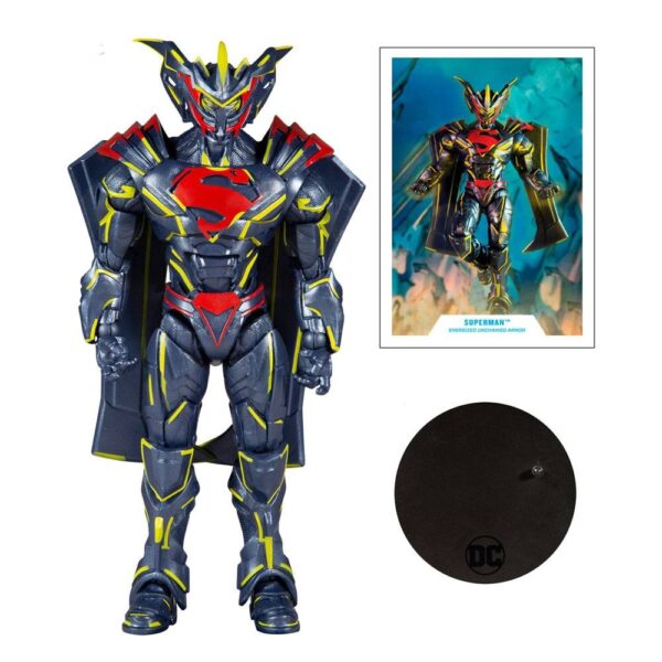 Figura Superman Energized Unchained Armor (Gold Label) Multiverse McFarlane Toys