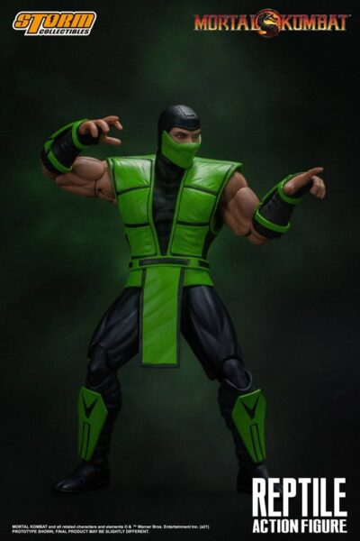 Figura Reptile Mortal Kombat Storm Collectibles