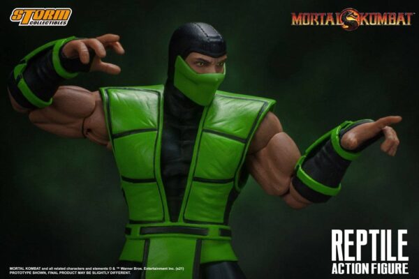 Figura Reptile Mortal Kombat Storm Collectibles