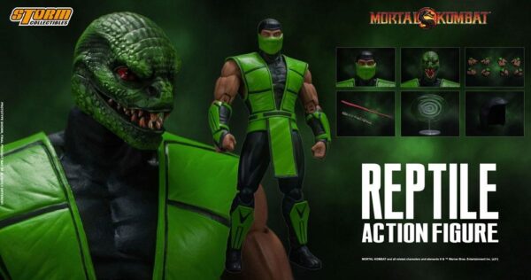 Figura Reptile Mortal Kombat Storm Collectibles
