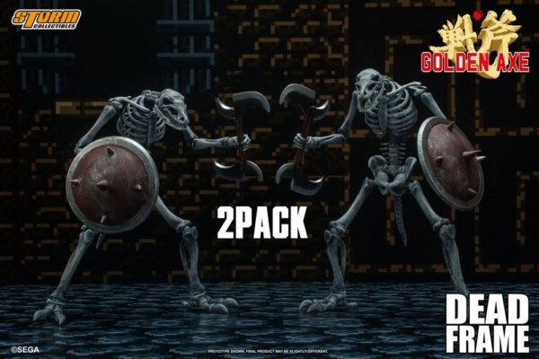 Pack 2 Figuras Golden Axe Dead Frame Storm Collectibles