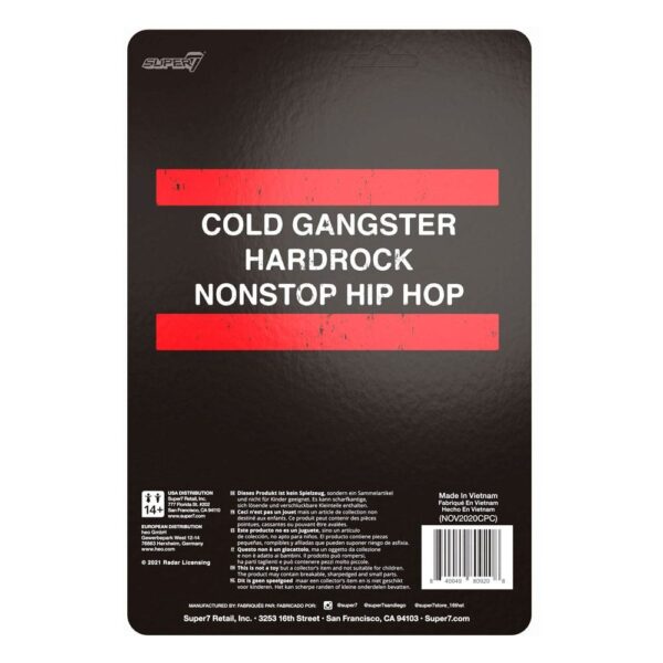 Figura Jam Master Jay Run DMC ReAction Super7