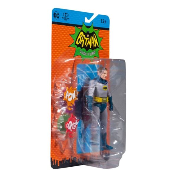 Figura Batman 66 Sin Máscara DC Retro McFarlane Toys