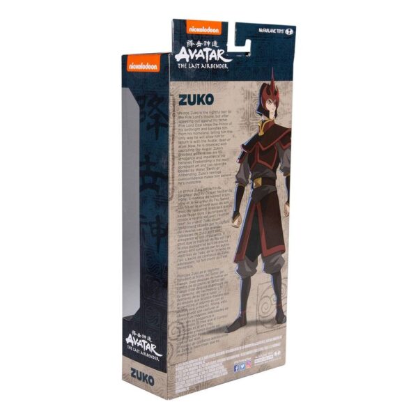 Figura Prince Zuko Helmeted Avatar La Leyenda De Aang Gold Series McFarlane Toys