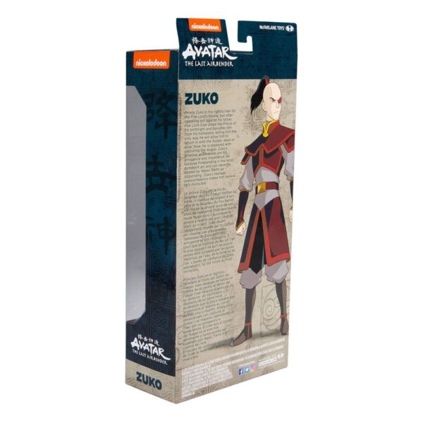 Figura Zuko Avatar La Leyenda De Aang McFarlane Toys