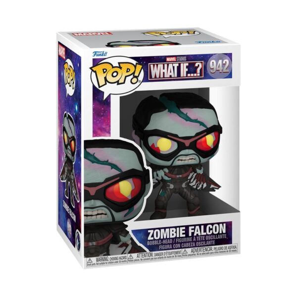 Figura Zombie Falcon What If Pop Marvel Funko 942
