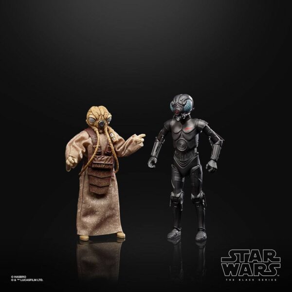 Pack De 2 Figuras Bounty Hunters 40th Anniversary Edition Star Wars Episodio V Black Series Hasbro