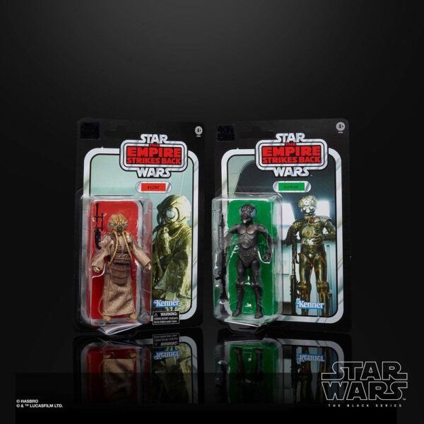 Pack De 2 Figuras Bounty Hunters 40th Anniversary Edition Star Wars Episodio V Black Series Hasbro