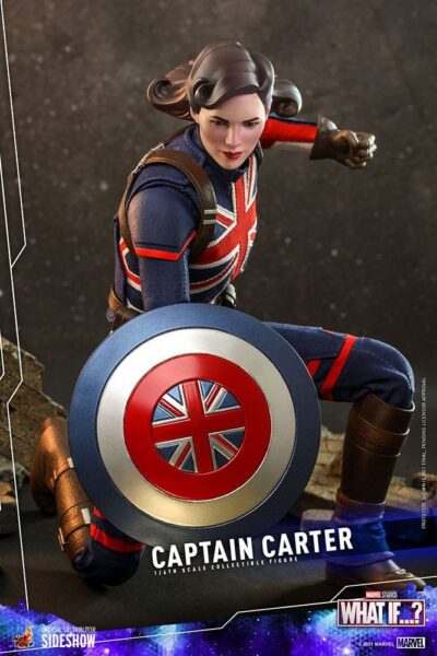 Figura Captain Carter What If Hot Toys Escala 1/6