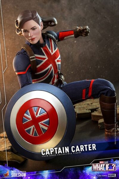 Figura Captain Carter What If Hot Toys Escala 1/6