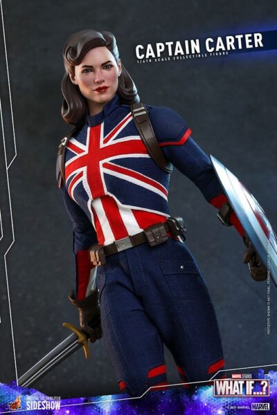 Figura Captain Carter What If Hot Toys Escala 1/6