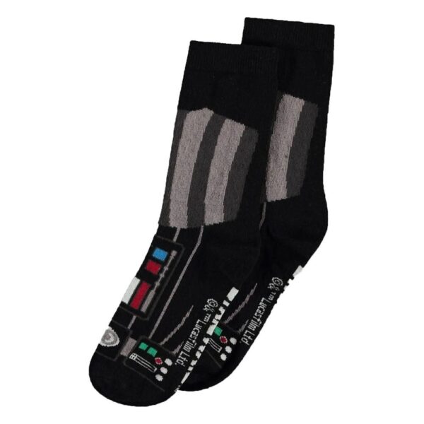 Pack 3 Pares De Calcetines Darth Vader Star Wars Talla 39-42