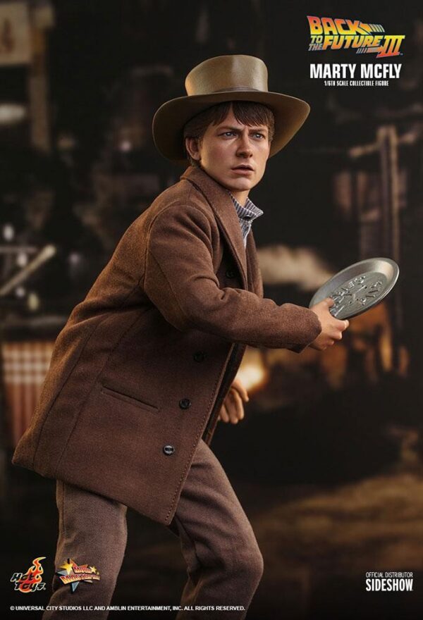 Figura Marty McFly regreso Al Futuro III Hot Toys Hot Toys Escala 1/6