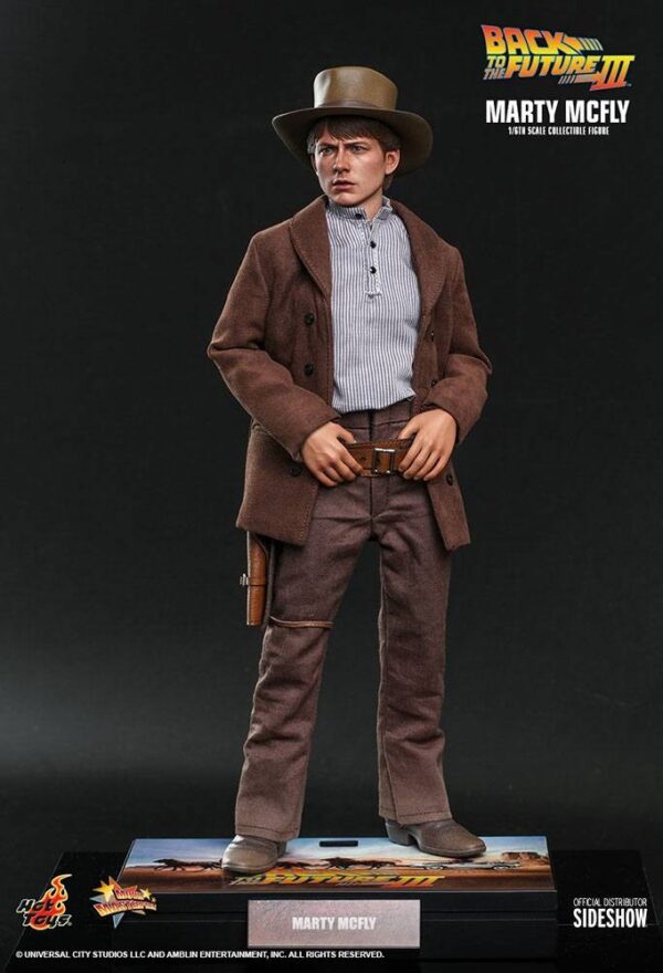 Figura Marty McFly regreso Al Futuro III Hot Toys Hot Toys Escala 1/6