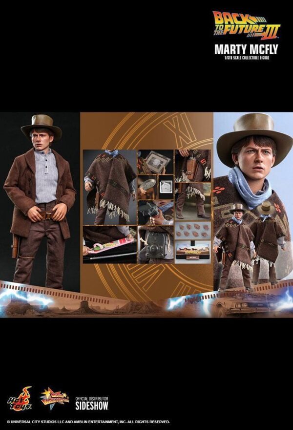 Figura Marty McFly regreso Al Futuro III Hot Toys Hot Toys Escala 1/6
